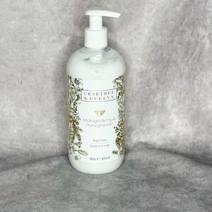 CRABTREE & EVELYN Midnight Berry & Pomegranate Body Lotion 16.9 fl. oz NEW